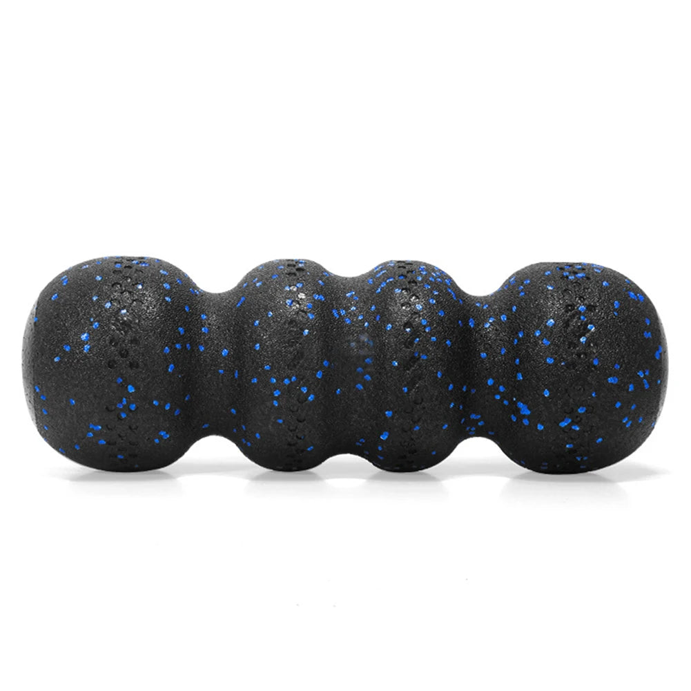 Yoga Foam Roller EPP Foam Roller Relax Tight Muscles Wavy-Shape Massage Roller Myofascial Release for Back Neck Lumbar