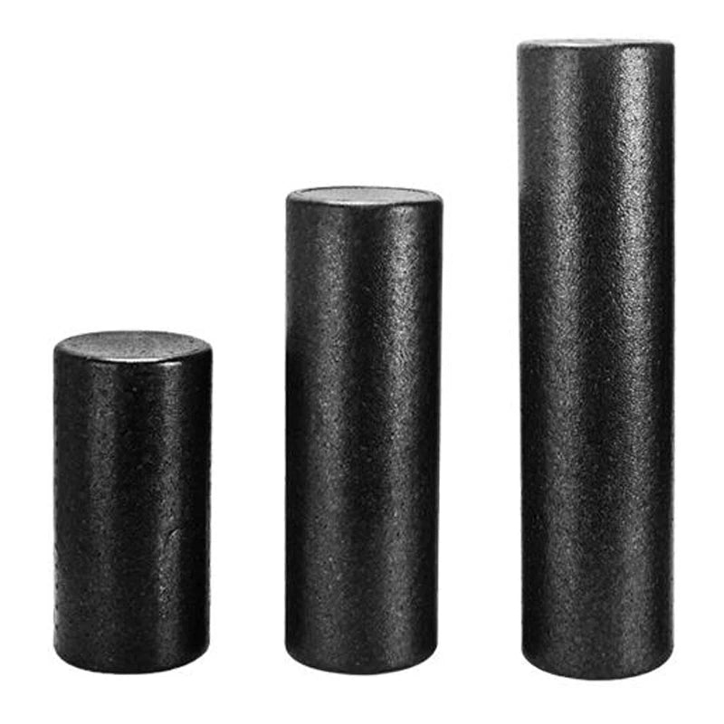 30 45 60CM Pilates Foam Roller Black Yoga Foam Roller Exercise Equipment Massage Roller Body For Women/Men