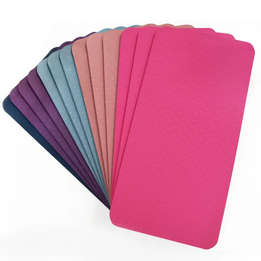 TPE Yoga Mat, Abdominal Wheel Kneeling Mat, Flat Support Mat, Mini Yoga Mat, Customized Logo